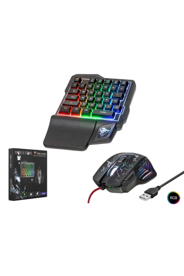 NOVATOR G506 GAMİNG KLAVYE MOUSE SET