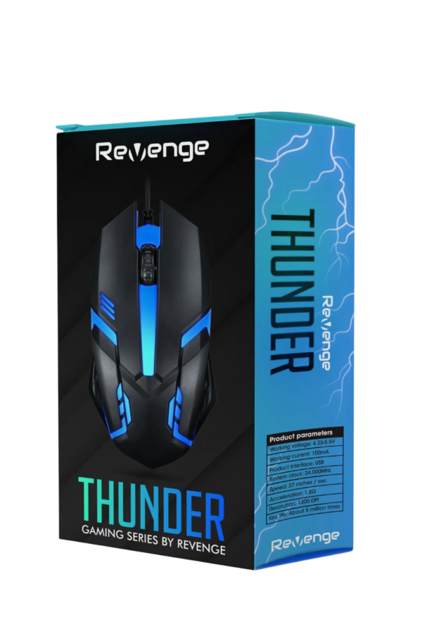 REVENGE THUNDER RGB KABLOLU MOUSE